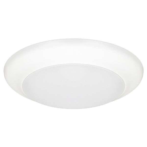 4" 9 watt 120 volt CCT Selectable White Dimmable LED Flush Mount